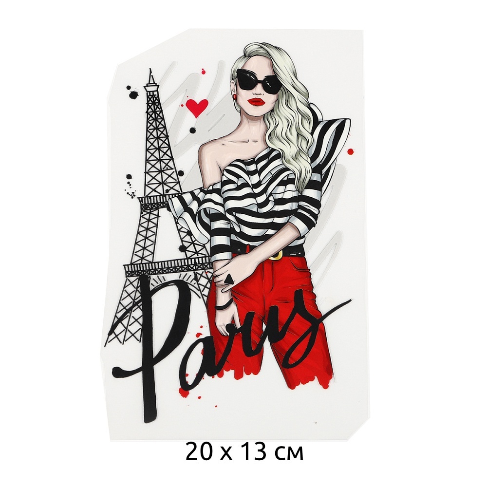 

TBY Paris 20х13 см, 10 шт, Разноцветный, Paris 20х13 см, 10 шт