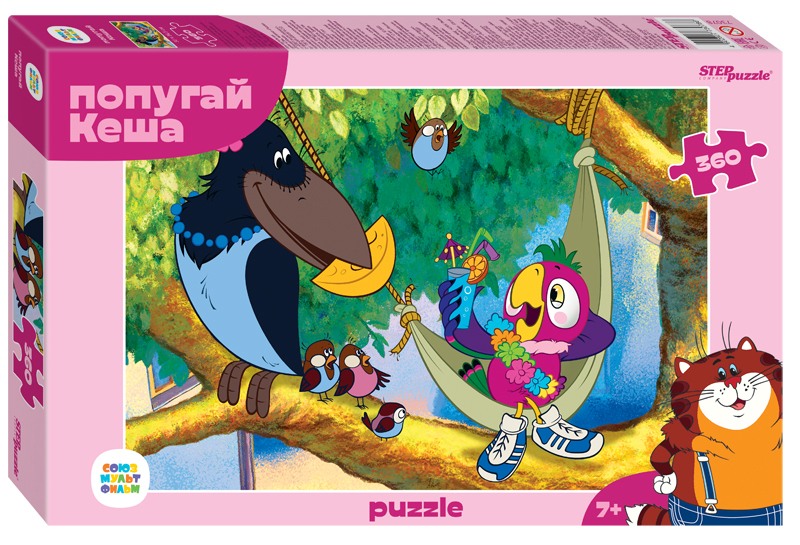 

Пазл Step Puzzle 360 Попугай Кеша 73078, 73078