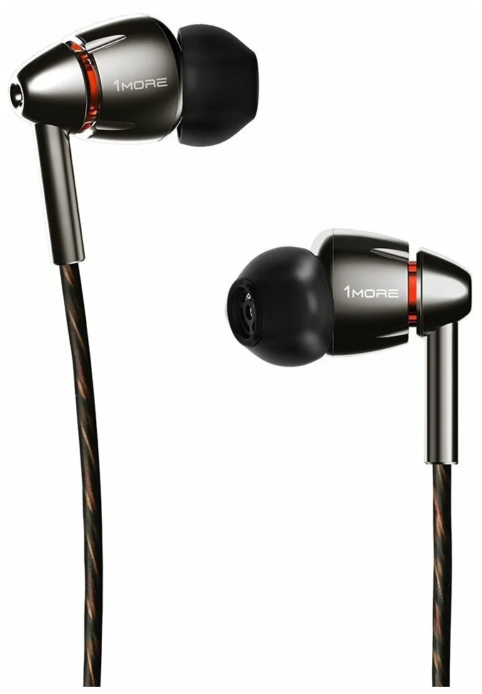 

Наушники 1MORE Quad Driver In-Ear Headphones E1010 Black