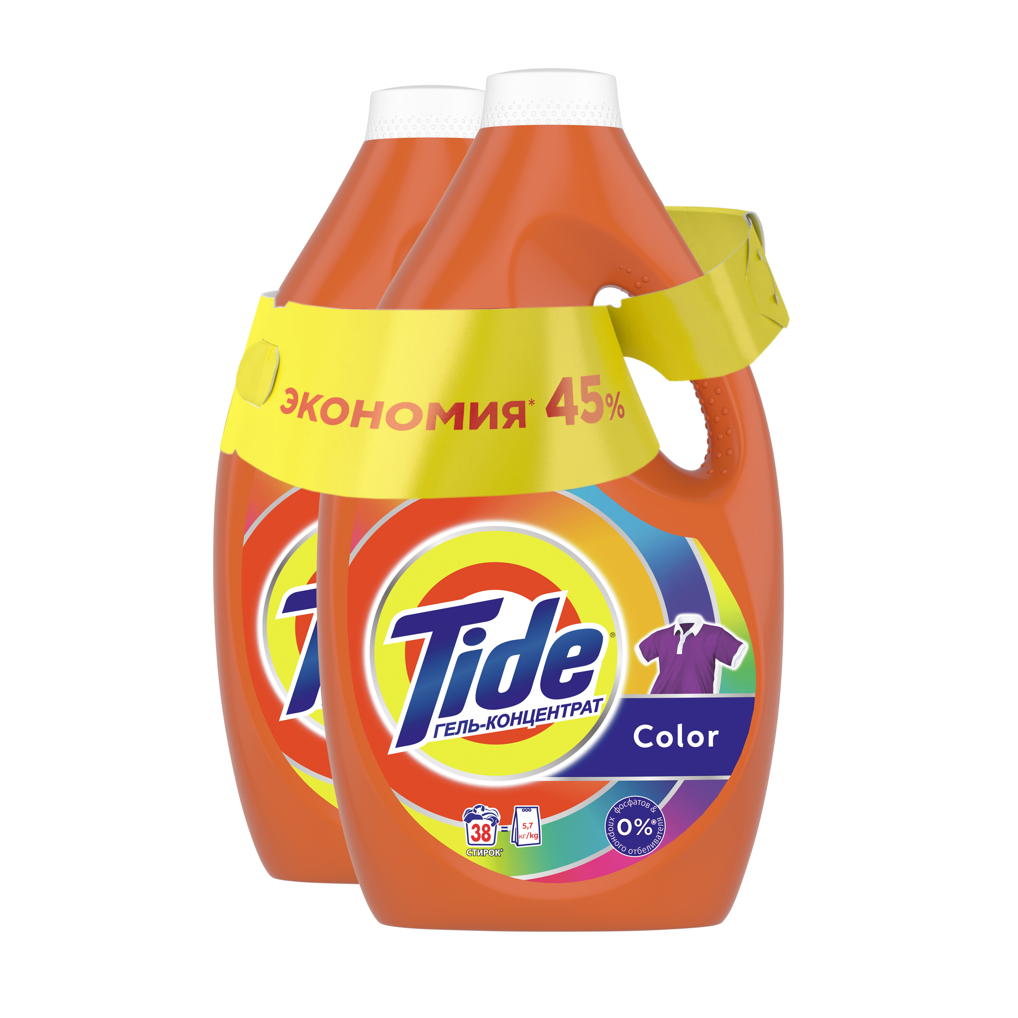 фото Гель для стирки tide color 2*2.47 л