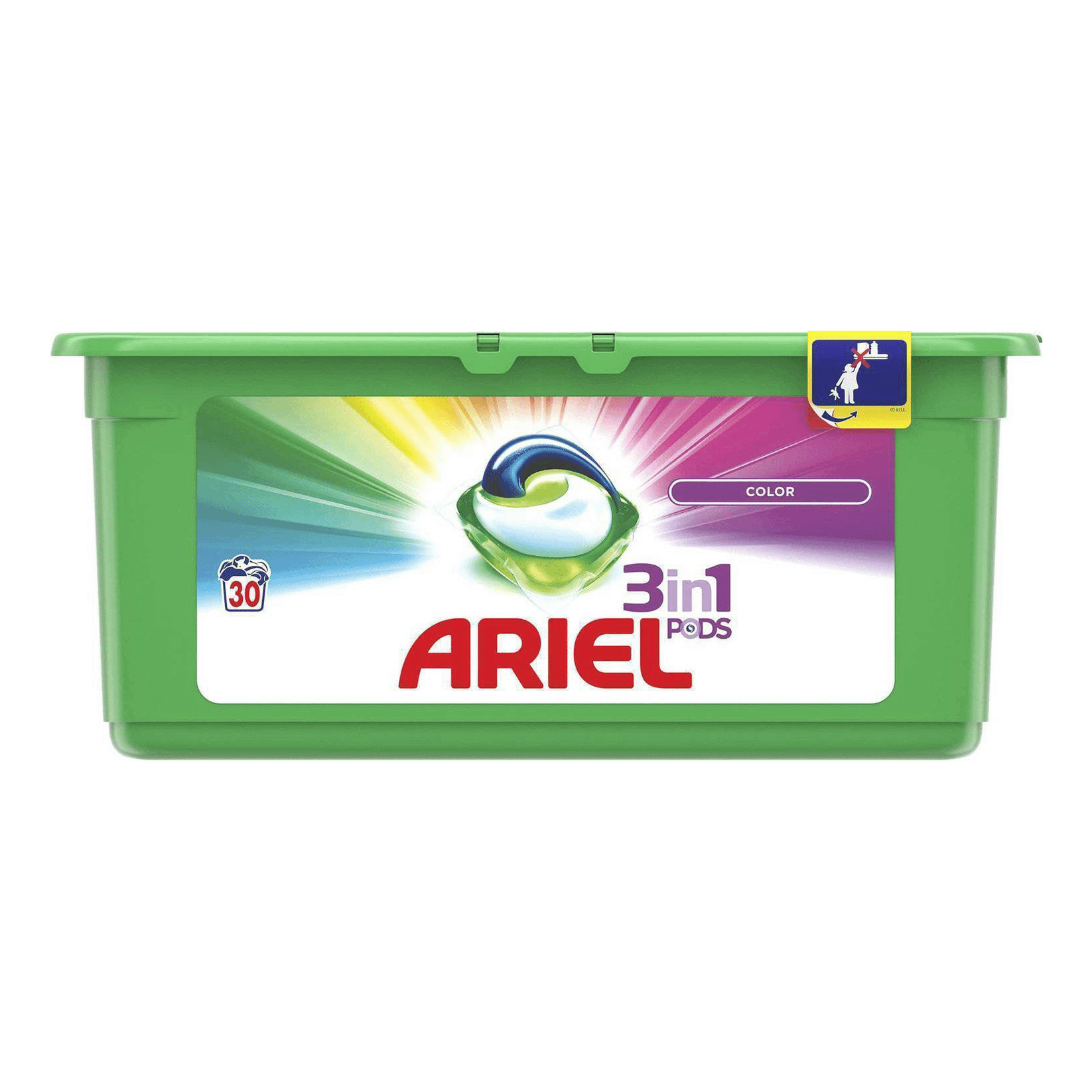 фото Гель для стирки ariel в растворимых капсулах liquid capsules color 30 шт