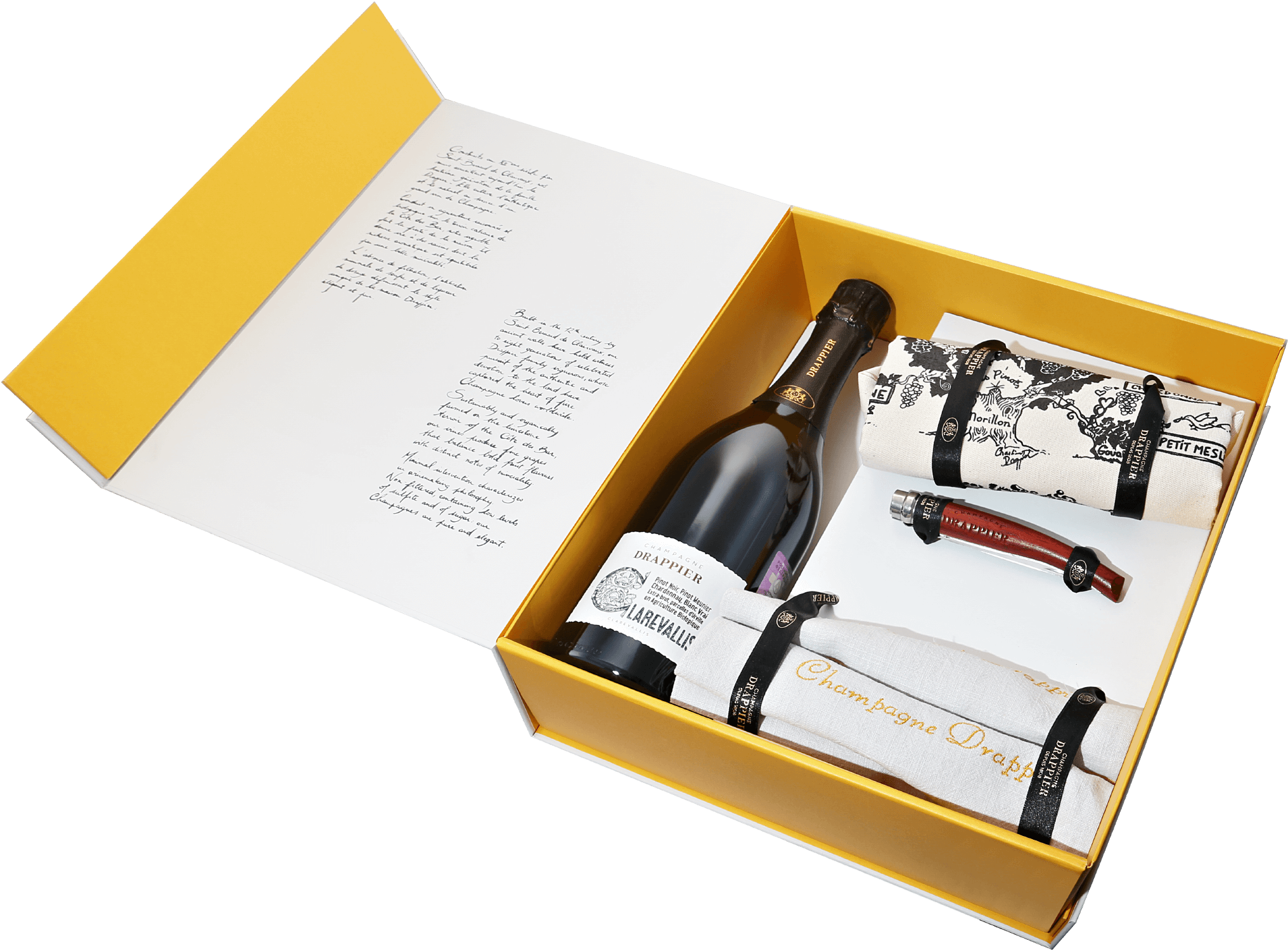 

Игристое вино Drappier Clarevallis Champagne AOC (gift box)