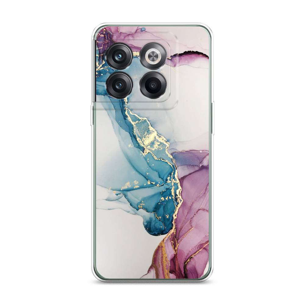 

Чехол на OnePlus Ace Pro "Розовые разводы рисунок", 153350-3