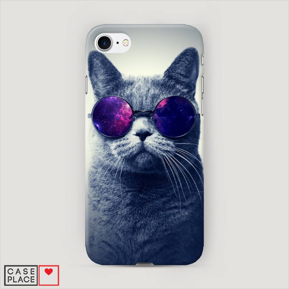 

Пластиковый чехол "Космический кот" на Apple iPhone 8, 10820-1