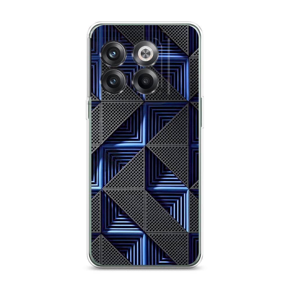 

Чехол на OnePlus Ace Pro "IBM", Серый;синий, 153350-3