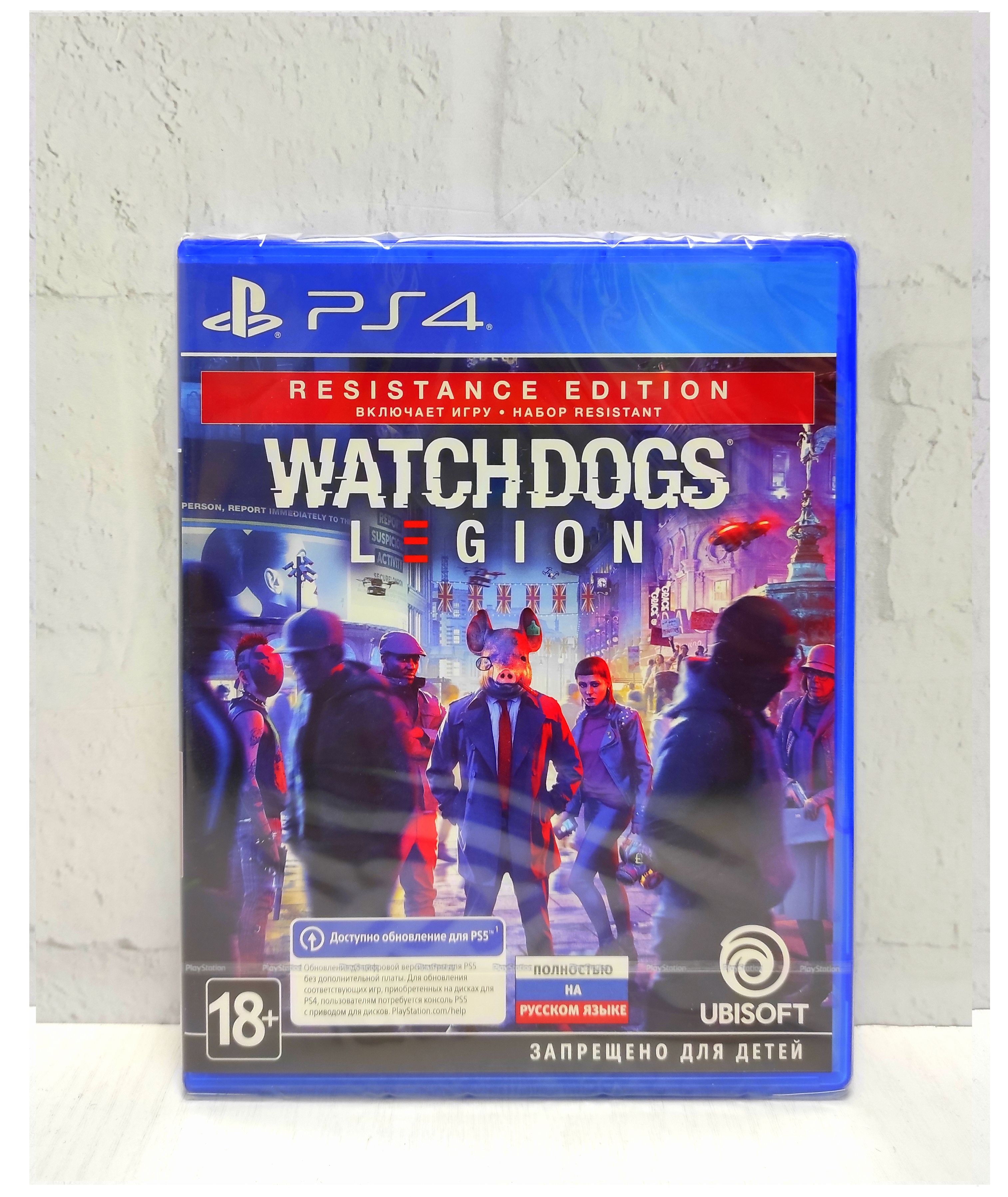 

Игра Watch Dogs Legion Resistance Edition Полностью на русском PS4/PS5, Watch Dogs Legion Resistance Edition Полностью на русском