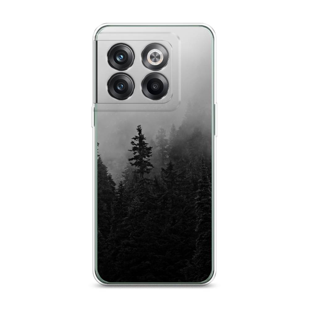

Чехол на OnePlus Ace Pro "Туманный лес", Серый;черный, 153350-2