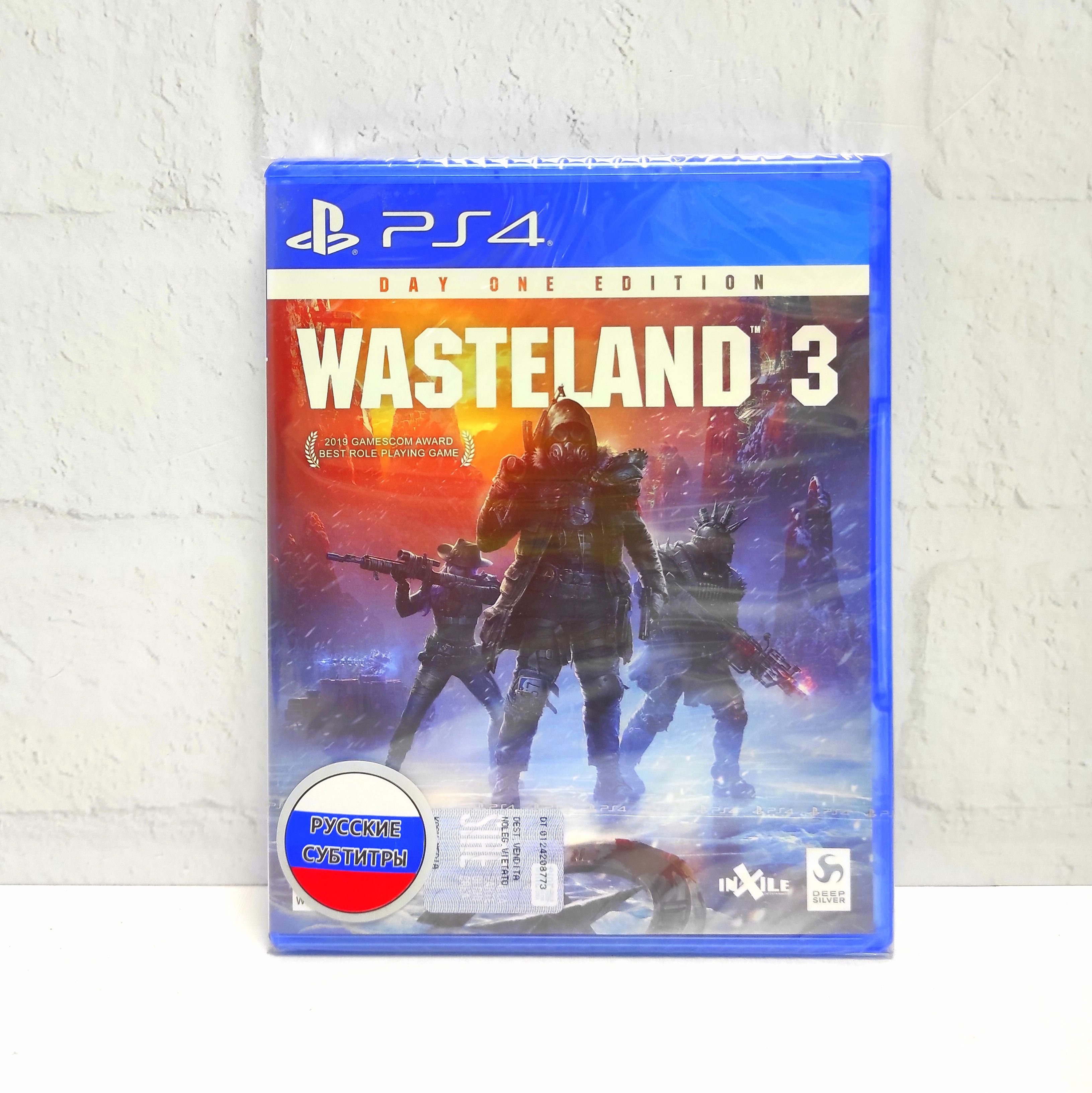 

Игра Wasteland 3 Day One Edition Русские субтитры PS4/PS5, Wasteland 3 Day One Edition Русские субтитры