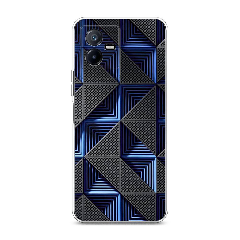 

Чехол для Vivo Y73t "IBM", Серый;синий, 268050-3