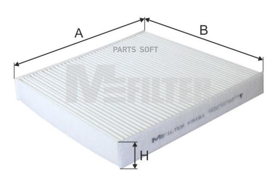 

M-FILTER K9161 Фильтр салонный