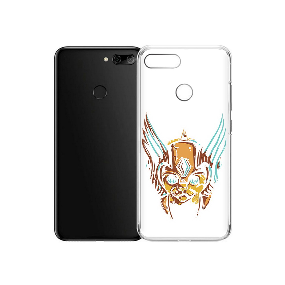 

Чехол MyPads Tocco для Alcatel 1S тор абстракция (PT227137.662.644), Прозрачный, Tocco