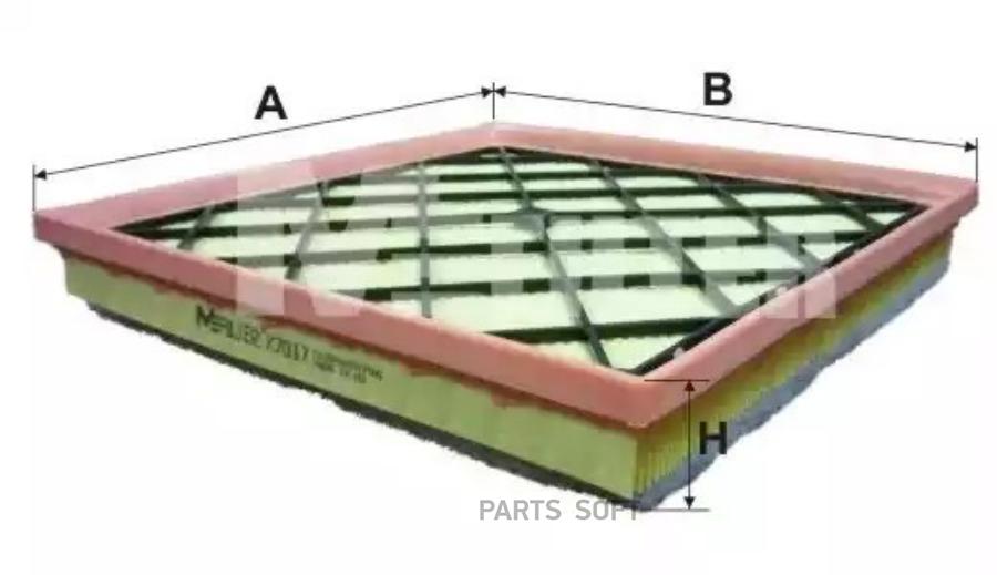 

M-FILTER K7017 Воздушный фильтр