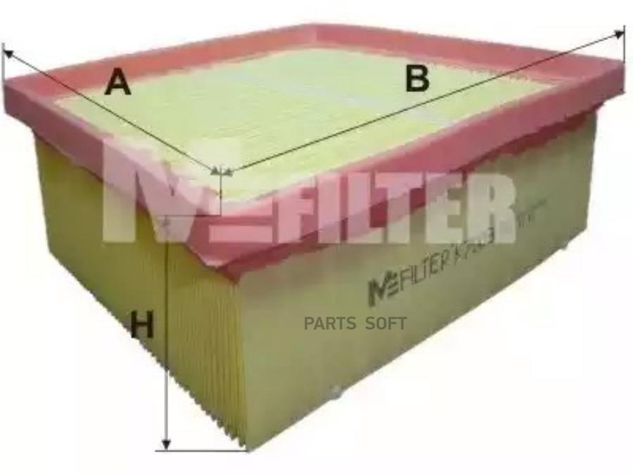 

Воздушный фильтр MFILTER K7009