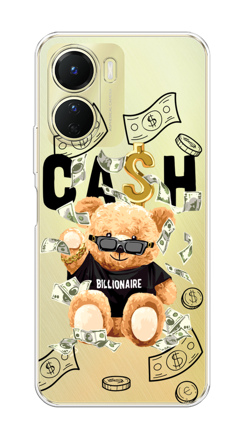

Чехол на Vivo Y16 "Big cash", Черный;серый;бежевый, 267850-6