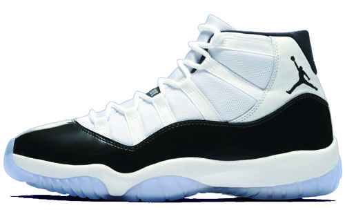 

Кроссовки унисекс Jordan Air Jordan 11 concord белые 42.5 EU, Белый, Air Jordan 11 concord