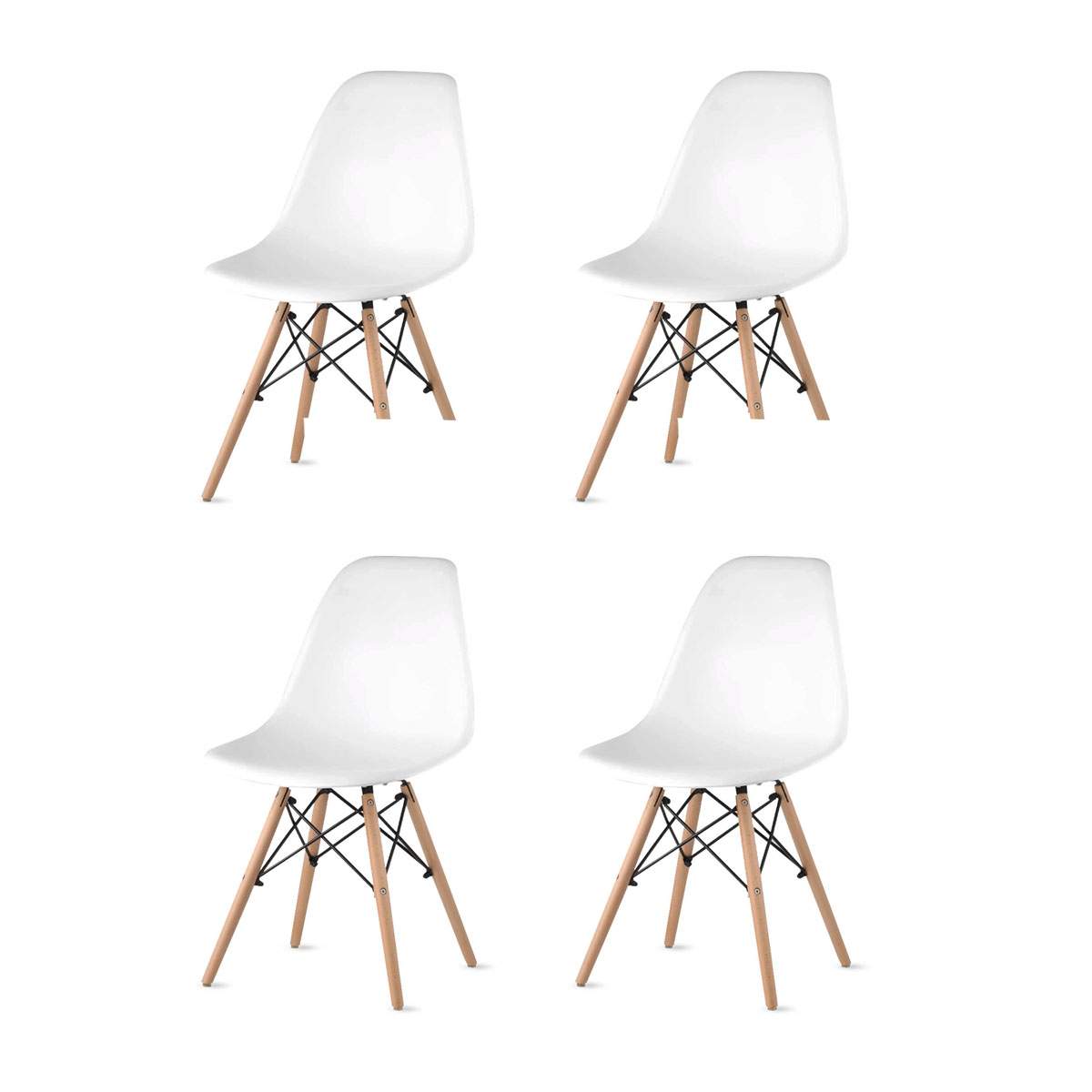 

Стул LuxAlto в стиле Эймс, белый, 4 шт., 13800, Ch-Eames