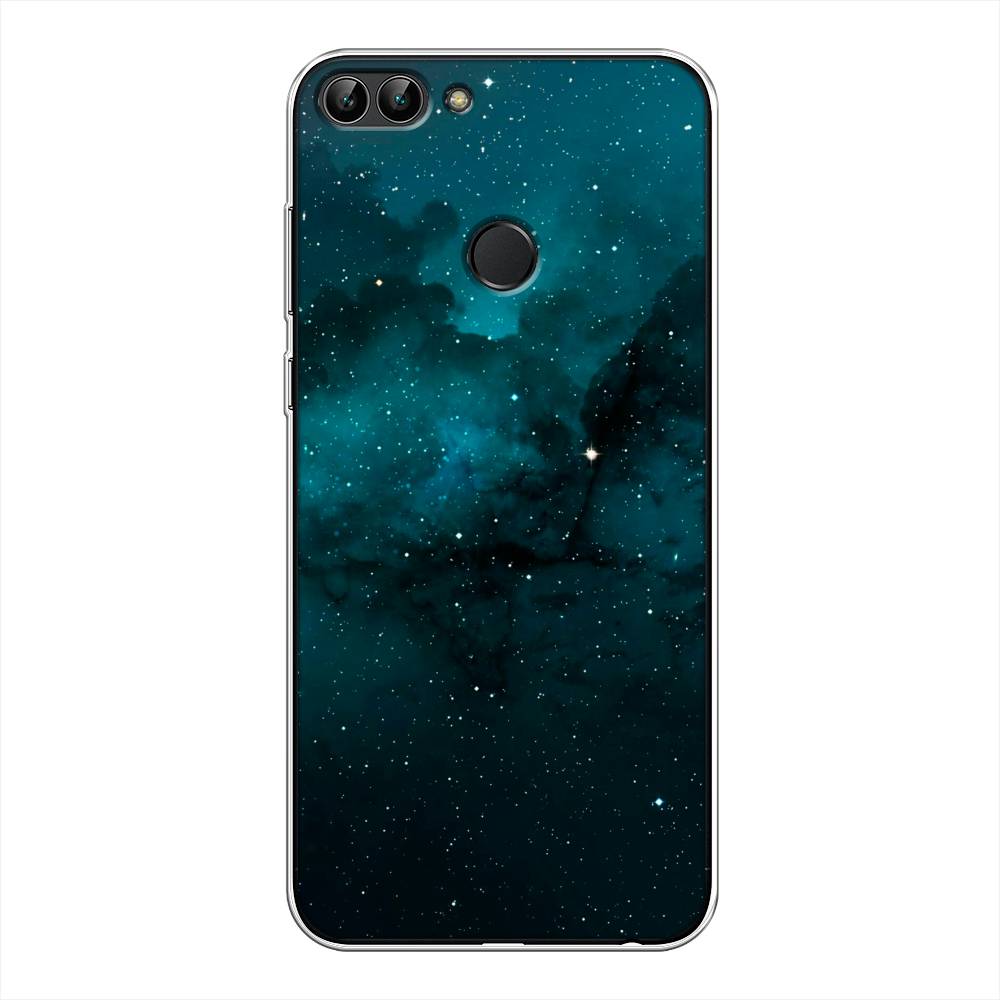 

Чехол на Huawei P Smart "Синий космос", 64050-2