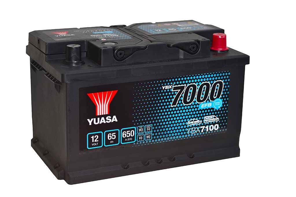 Аккумулятор автомобильный GS Yuasa YBX7100-065 12В 65Ач 650А 276х175х175 мм обр.п.