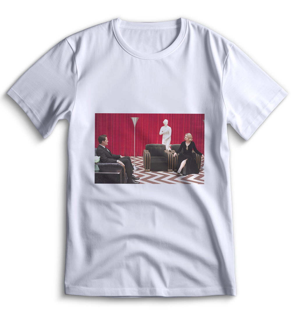 Футболка Твин Пикс белая XXS, Top T-shirt 0016.