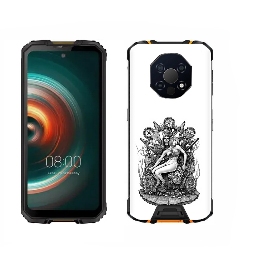 

Чехол MyPads Tocco для Oukitel WP13 девушка на троне, Прозрачный, Tocco