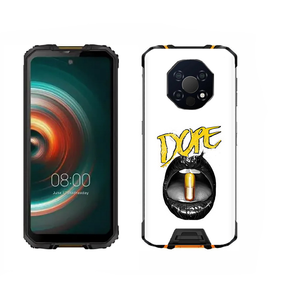 

Чехол MyPads Tocco для Oukitel WP13 губы, Прозрачный, Tocco
