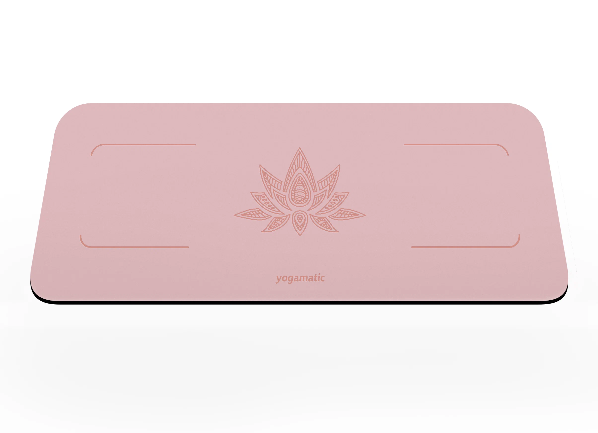 

Мини коврик для йоги Art Yogamatic Yoga Pad Mini Aivory 65х25х0.55 см, розовый, Yoga Pad Mini