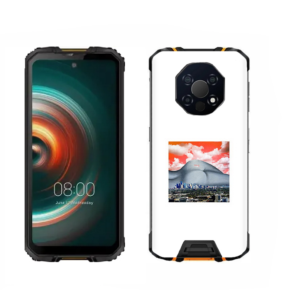 

Чехол MyPads Tocco для Oukitel WP13 город с девушкой на фоне, Прозрачный, Tocco