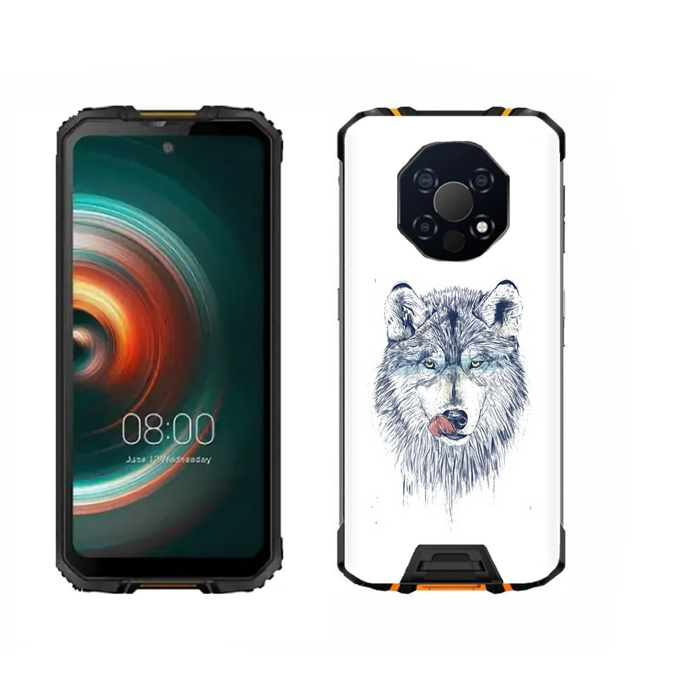 

Чехол MyPads Tocco для Oukitel WP13 голодгый волк, Прозрачный, Tocco
