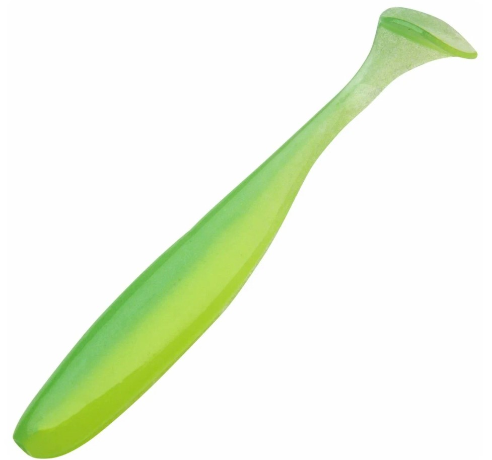 

Приманка силиконовая Keitech Easy Shiner 4 (7шт в уп) цвет EA11 Lime Chartreuse Glow, Зеленый, Easy Shiner