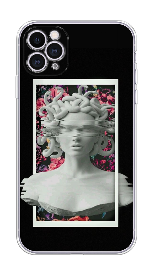 

Чехол на Apple iPhone 11 Pro "Web Punk Медуза Горгона", Черный;серый, 12350-6