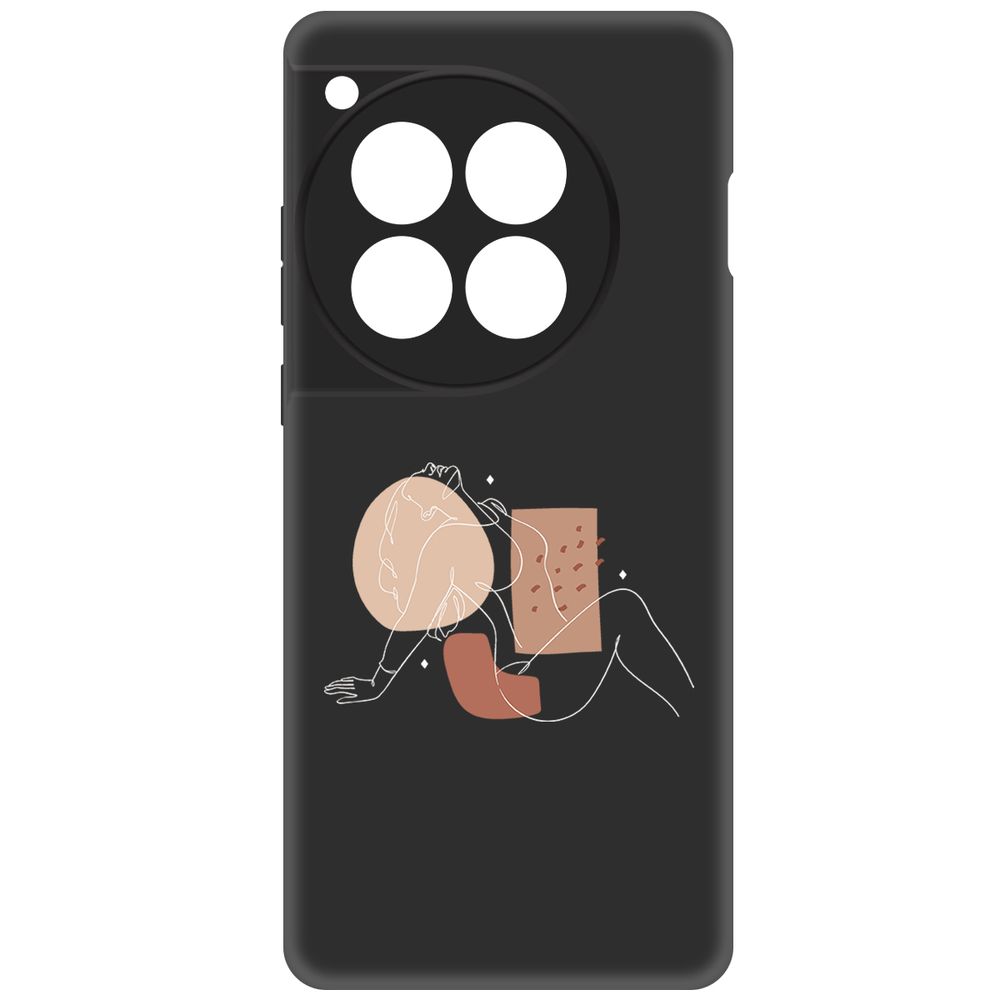 

Чехол-накладка Krutoff Soft Case Чувственность для OnePlus 12 черный