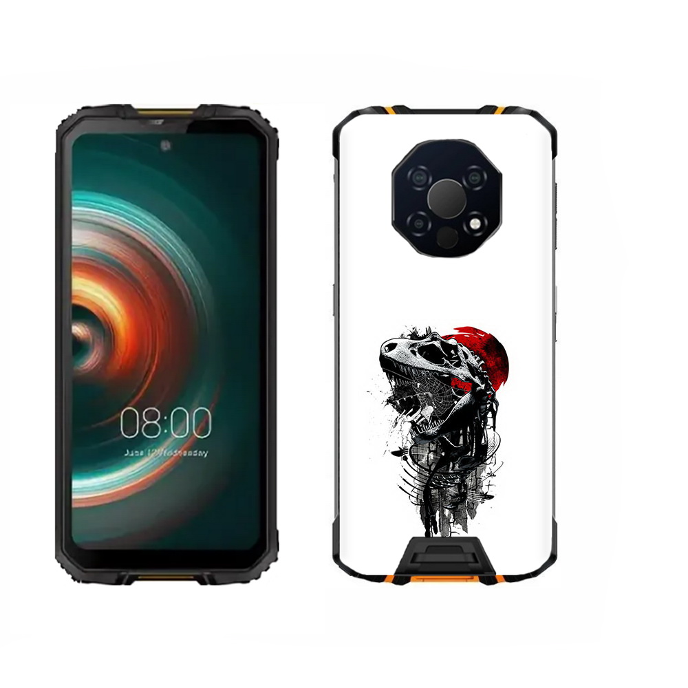 

Чехол MyPads Tocco для Oukitel WP13 вымерший динозавр, Прозрачный, Tocco