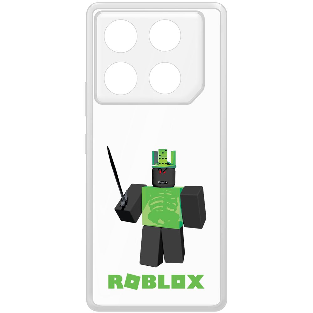 

Чехол-накладка Krutoff Clear Case Roblox-1x1x1x1x1 для INFINIX GT 20 Pro, Прозрачный