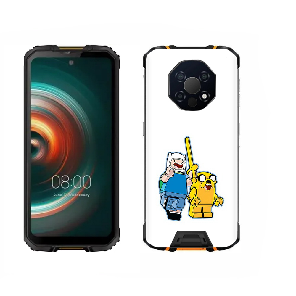 

Чехол MyPads Tocco для Oukitel WP13 время приключений лего, Прозрачный, Tocco