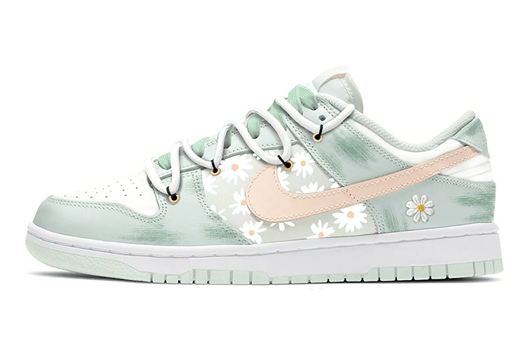 

Кеды унисекс Nike Dunk Low DAISY зеленые 40 EU, Зеленый, Dunk Low DAISY