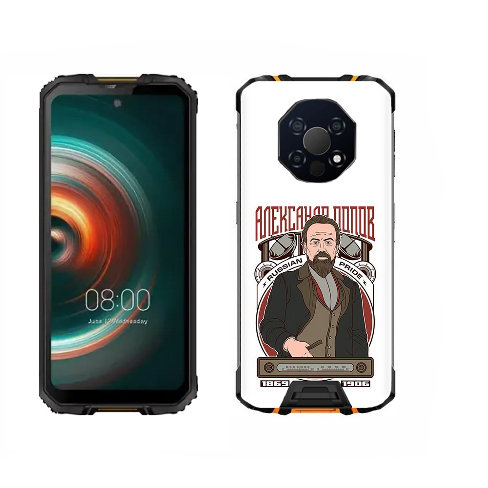 

Чехол MyPads Tocco для Oukitel WP13 Александр Попов, Прозрачный, Tocco