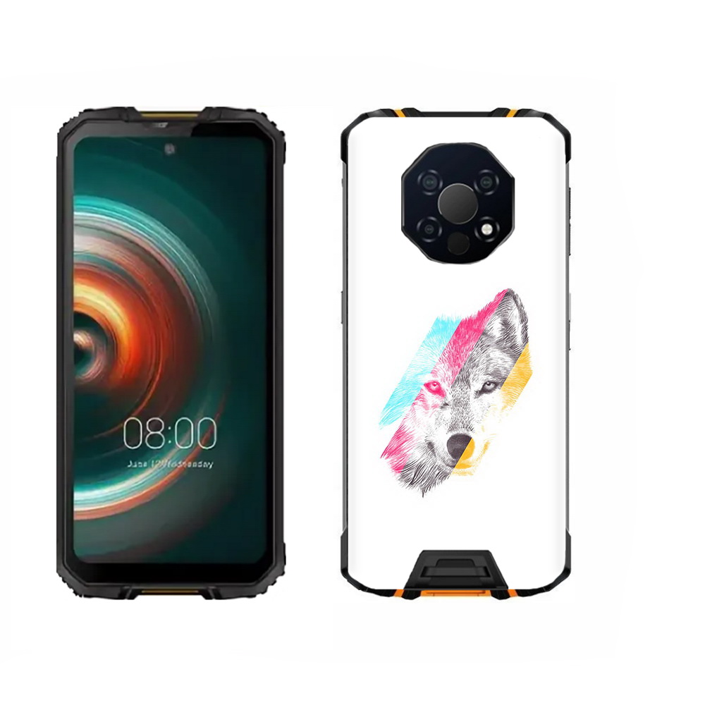 

Чехол MyPads Tocco для Oukitel WP13 волк градиент, Прозрачный, Tocco