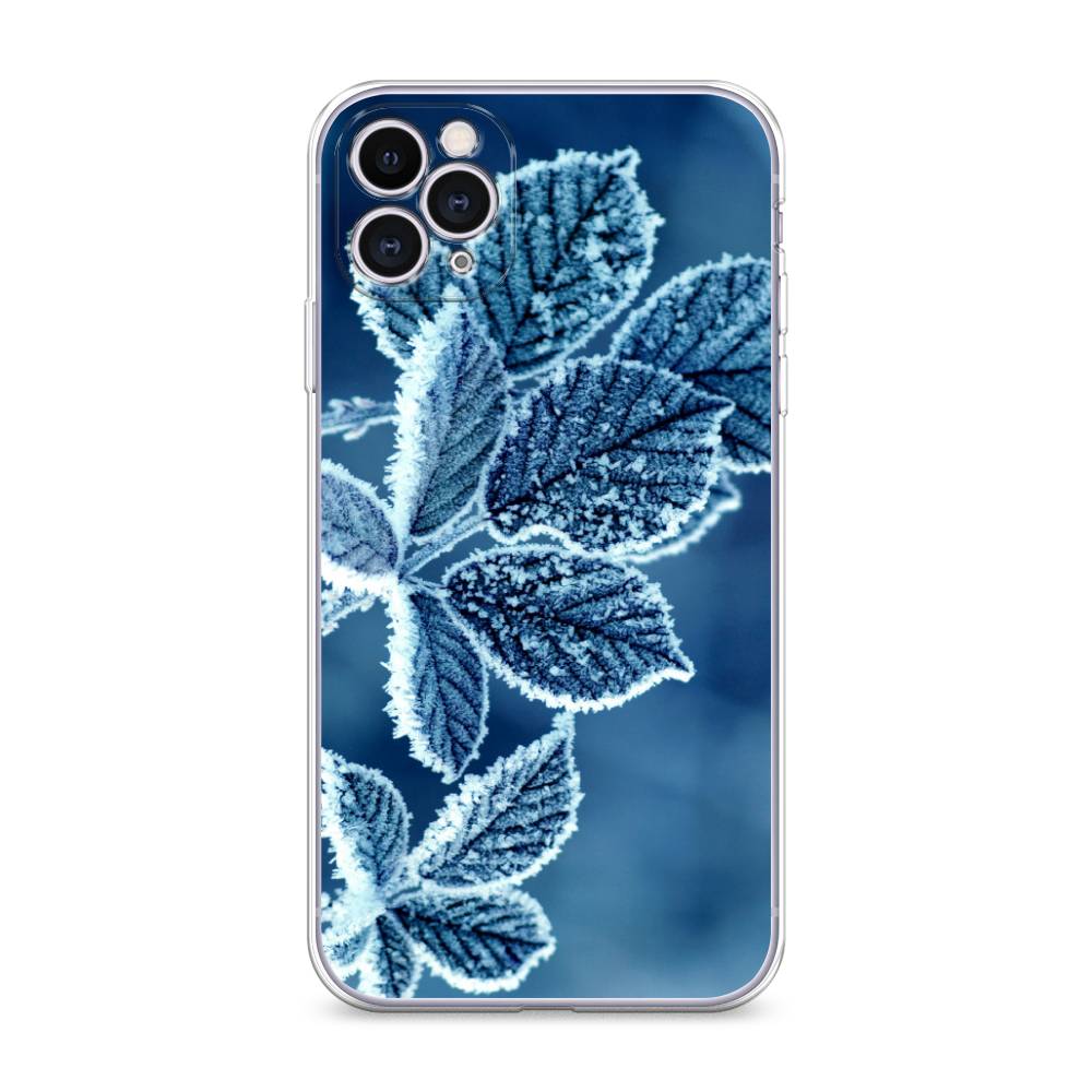 

Чехол для Apple iPhone 11 Pro "Зима 6 ", Голубой;белый, 12350-2