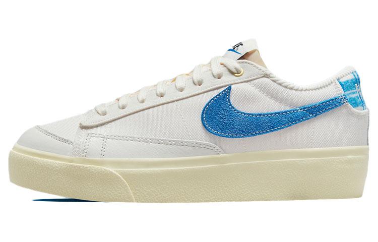 

Кеды унисекс Nike Blazer Low Platform белые 38.5 EU, Белый, Blazer Low Platform