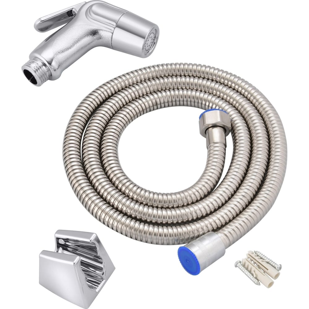 

Комплект Kopfgescheit гигиеническая лейка, держатель и шланг KG-A385 Kit, Хром