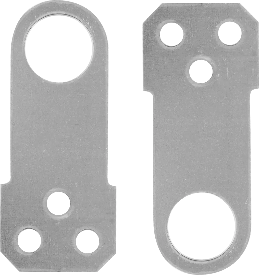 Проушина для замка прямая, 70х30х1.2 мм, оцинкованная сталь проушина для замка прямая крепко накрепко 48027 70x30x2 2 шт
