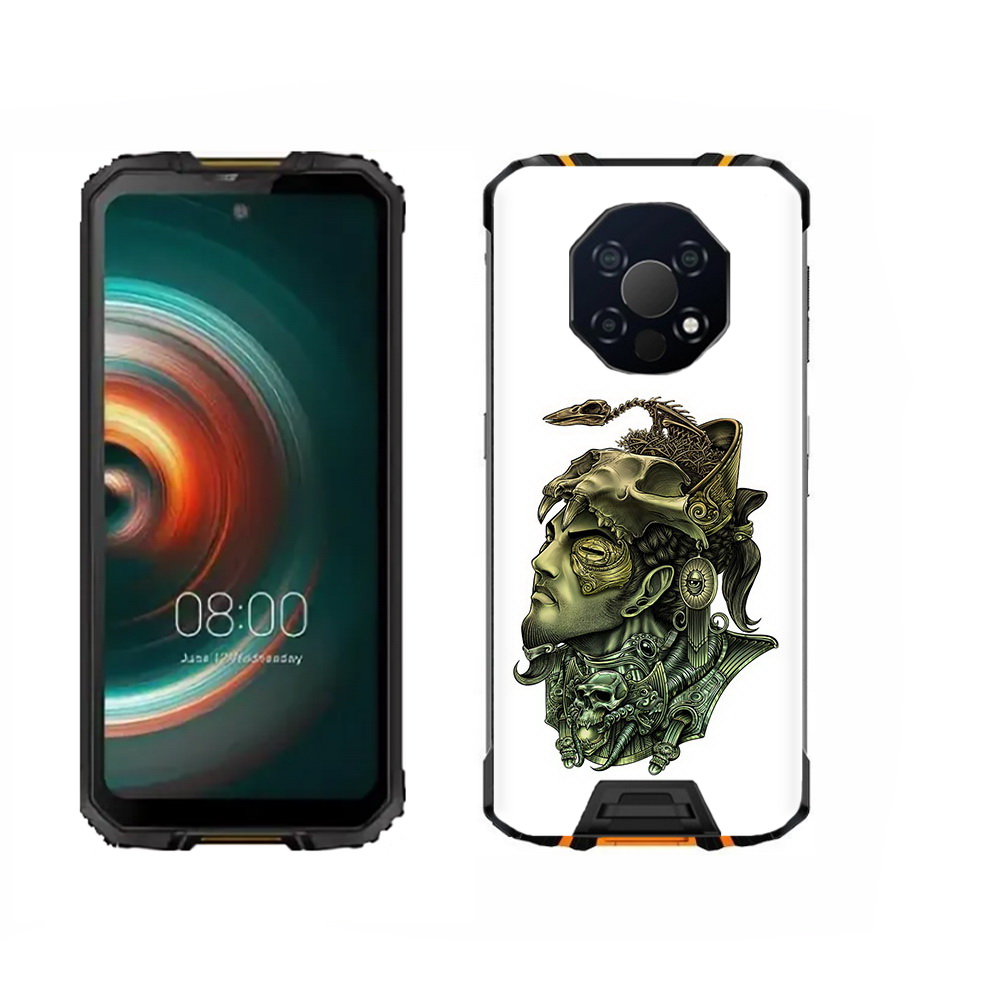 

Чехол MyPads Tocco для Oukitel WP13 бронзовый воин, Прозрачный, Tocco