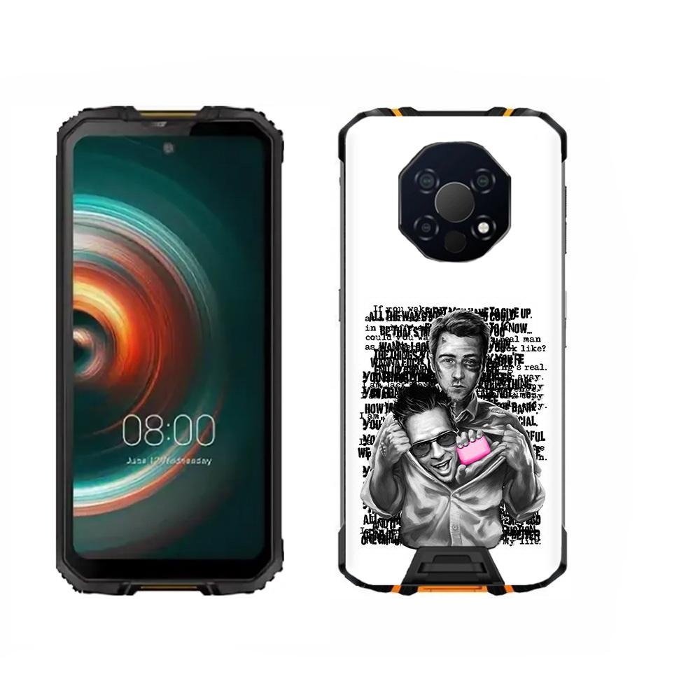 

Чехол MyPads Tocco для Oukitel WP13 бойцовский клуб, Прозрачный, Tocco