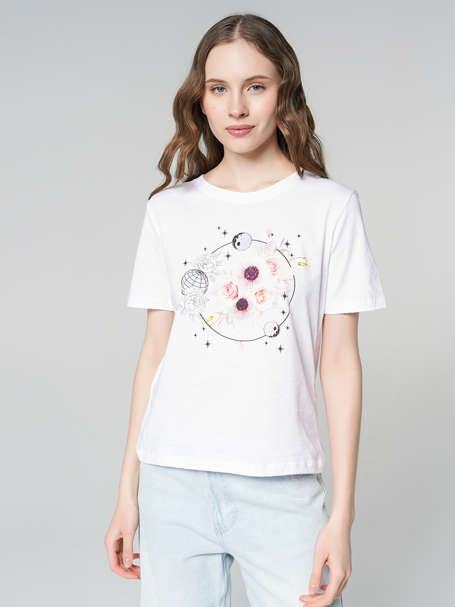 

Футболка женская ТВОЕ 88296 белая XS, 88296
