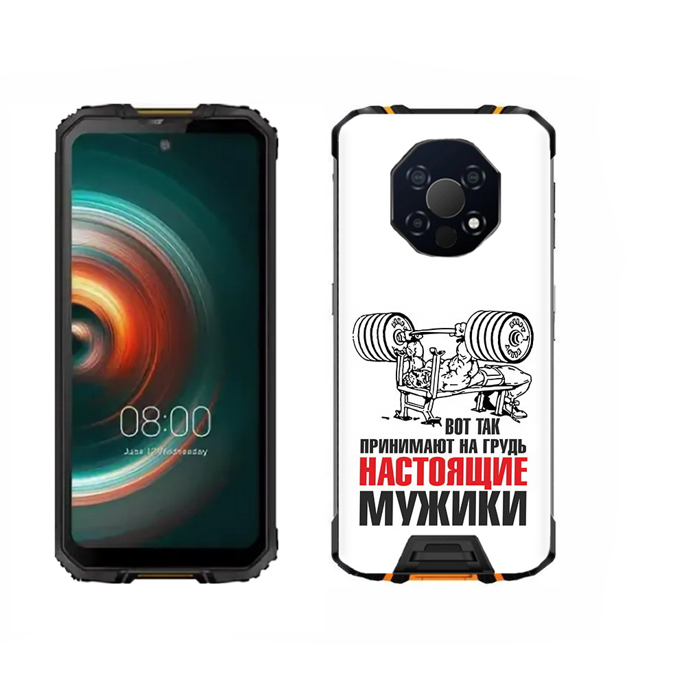 

Чехол MyPads Tocco для Oukitel WP13 бодибилдинг для мужиков, Прозрачный, Tocco