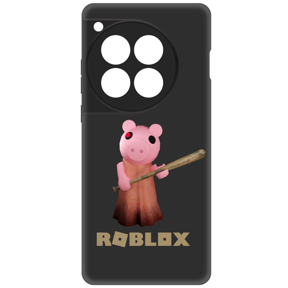 

Чехол-накладка Krutoff Soft Case Roblox-Пигги для OnePlus 12 черный