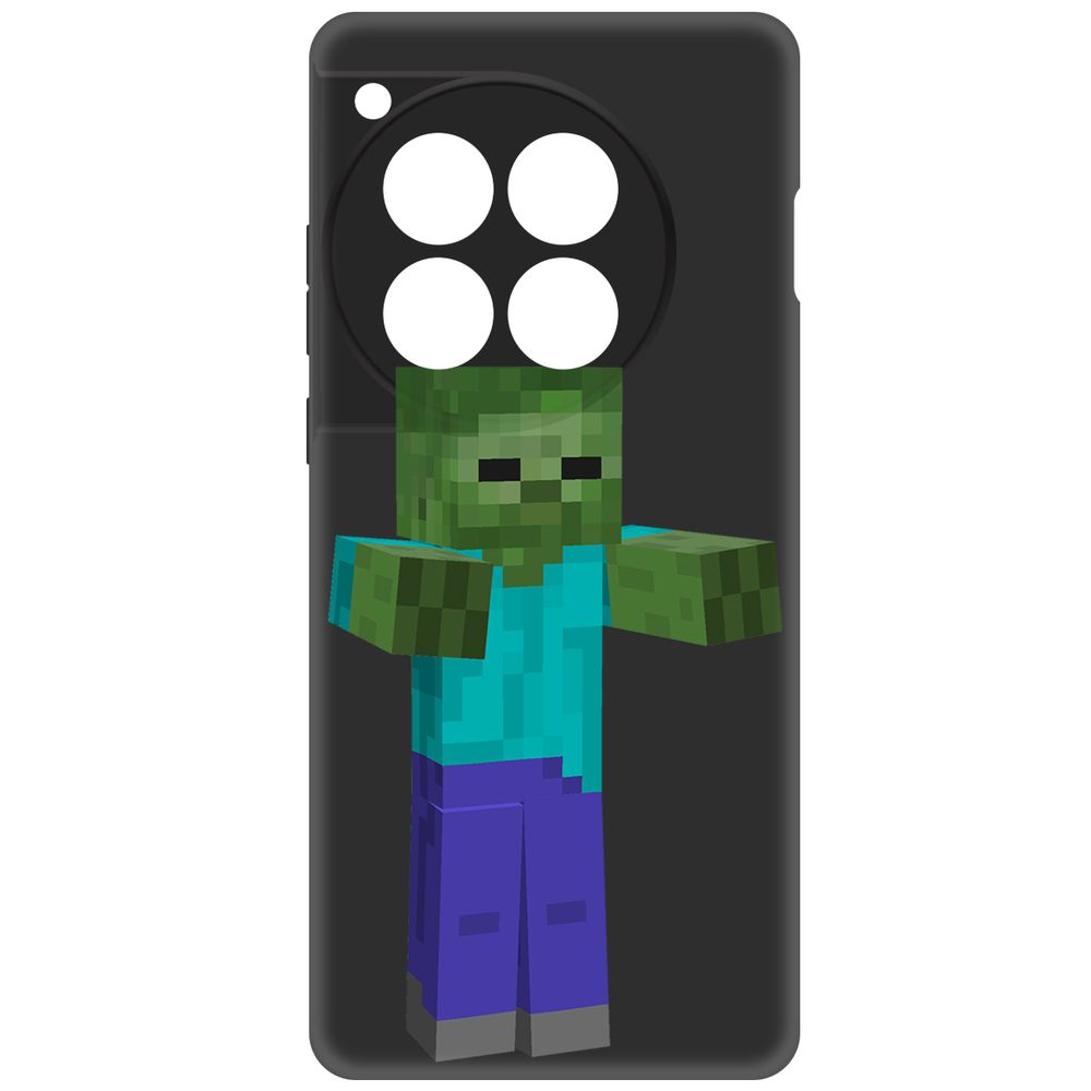 

Чехол-накладка Krutoff Soft Case Minecraft-Гигант для OnePlus 12 черный