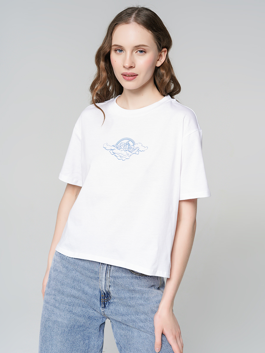 

Футболка женская ТВОЕ 88289 белая XS, 88289