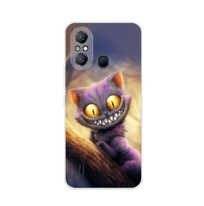 

Чехол Awog на Itel A49 "Cheshire Cat", Разноцветный, 3200750-1