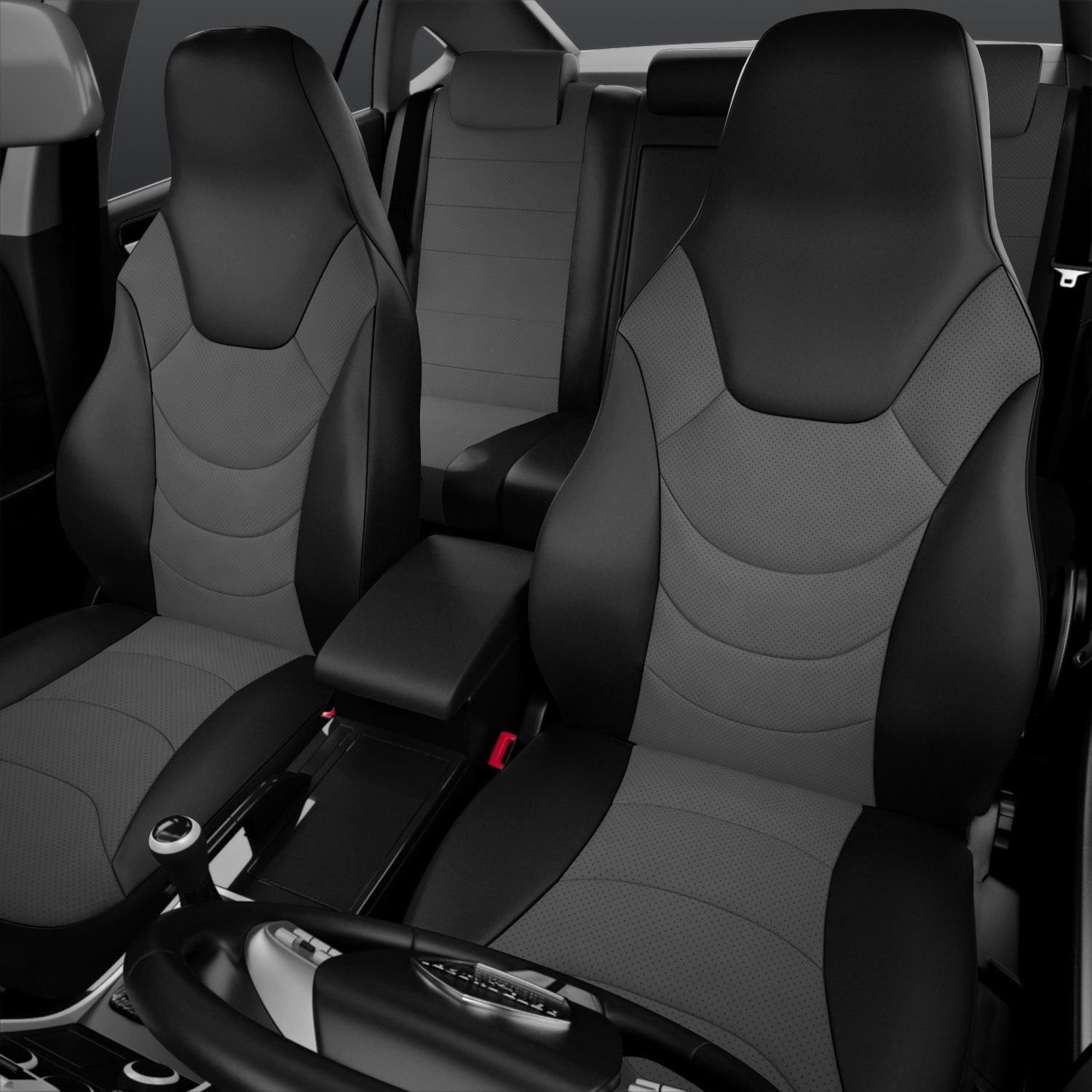 

Чехлы на сиденья AVTOLIDER1 RECARO для Mazda 6 с 2013-2018 седан, хэтчбек, Серый, UREK31-0302-2562